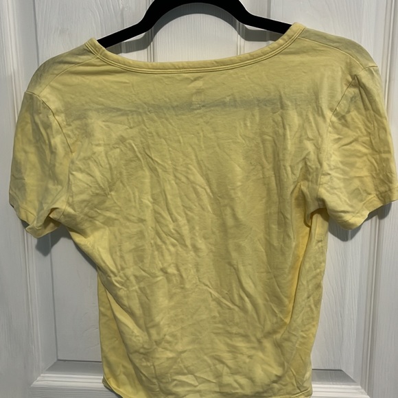 Me to we yellow embroidered top - Picture 2 of 4
